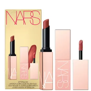 Nars Afterglow Lipstick And Mini Liquid Blush Duo