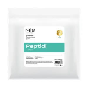 Mia Make Up Precious Face Mask Gold Peptidi Mascarillas De Celulosa