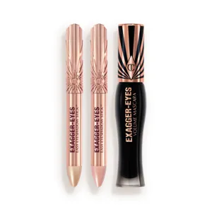 Charlotte Tilbury Exagger-Eyes Easy Eyeshadow & Mascara Trio