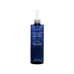 Lindsay Calming Azulene Oil To Foam Deep Cleanser