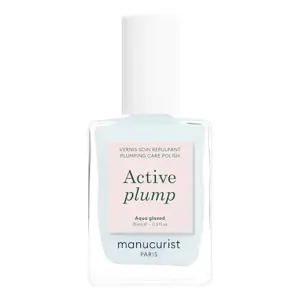 Manucurist Active Plump Aqua Glazed - Esmalte De Tratamiento Rellenador