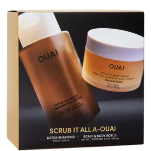 OUAI Scrub It All A-Ouai Holiday Kit