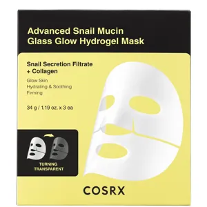 CosRx Advanced Snail Mucin Glass Glow Hydrogel Mask