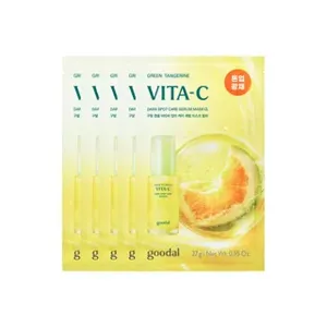 Goodal Green Tangerine Vita C Dark Spot Care Serum Mask Alpha Set 2025 Version