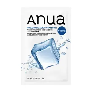ANUA Hyaluronic Acid 8 Catechin Cool Slim Mask 2026 Version