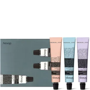 Aesop is a curated collection of three aromatic balm