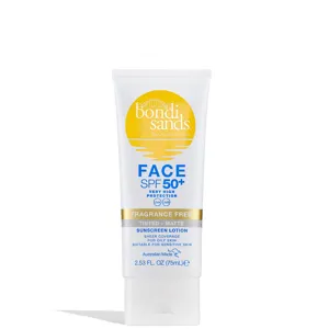 Bondi Sands Spf 50+ Fragrance Free 4 Star Matte Tinted Face Lotion