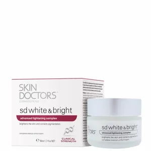 Skin Doctors SD White and Bright delivers a cream that