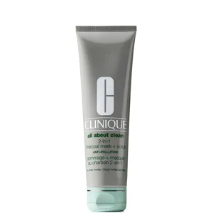 Clinique All About Clean 2-In-1 Charcoal Mask And Scrub