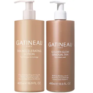 Gatineau Golden Glow Gradual Tan & Tan Accelerating Lotion Duo