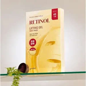Goodal Black Carrot Vita-A Retinol Lifting Gel Sheet Mask Set