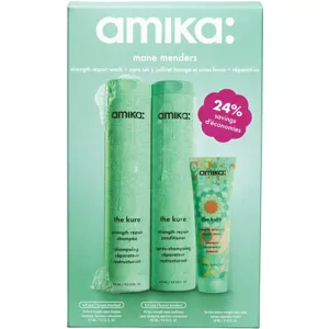 amika Mane Menders Strength Repair Wash + Care Set