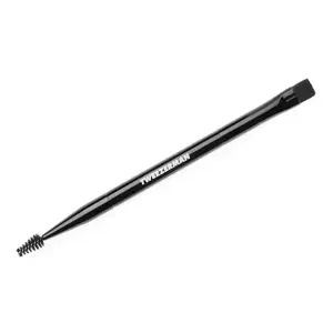 Tweezerman Flat Brow Brush & Spoolie - Flacher Augenbrauenpinsel & Bürstchen
