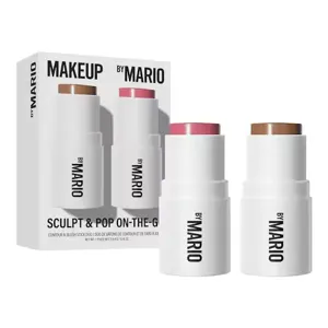 Makeup By Mario Sculpt & Pop On The Go Duo Mini-Konturenstick Und Rouge