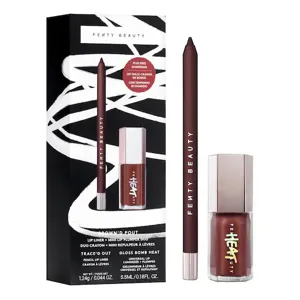 Fenty Beauty Brown'D Pout - Geschenkset Mit Lipliner Und Lipgloss