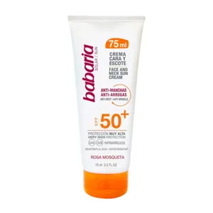 Babaria Cara & Escote Anti-Manchas Spf50+ Protección Solar