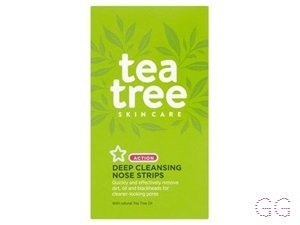 Tea Tree Nose Strips X5