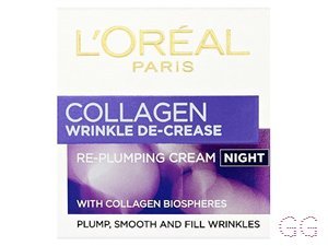 Wrinkle De-Crease Collagen Re-Plumper Night Cream