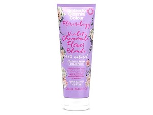Umberto Giannini Flowerology Violet + Chamomile Flower Blonde 97% Natural Colour Tone Shampoo