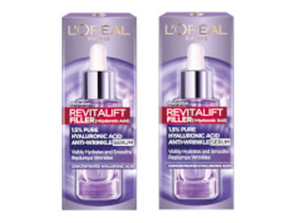 L'Oréal Exclusive Revitalift Filler With 1.5% Hyaluronic Acid Anti-Wrinkle Dropper Serum Duo - Anti-Aging-Gesichtsseren 2