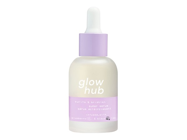 Glow Hub Purifying Blueberry & Black Tea Super Serum-No Colour